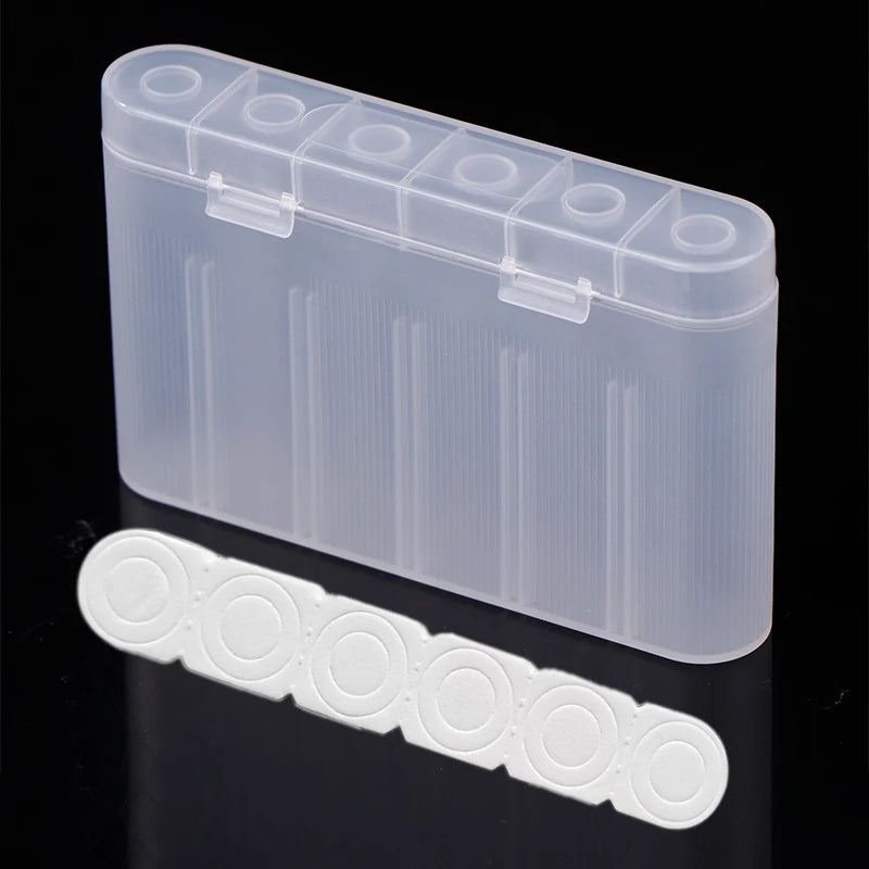 1PC DIY Accessories 6 Slot Waterproof Storage Box For 18650 Batteries Portable Holder Case Protectors Organiser Oasis Select