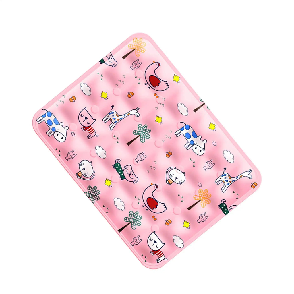 Summer Mat Pet Cooling Ice Blanket Mat Moisture Proof Dog Floor Sofa Cushion Skin Friendly Cat Sleep Breathable Pet Bed Covers Oasis Select