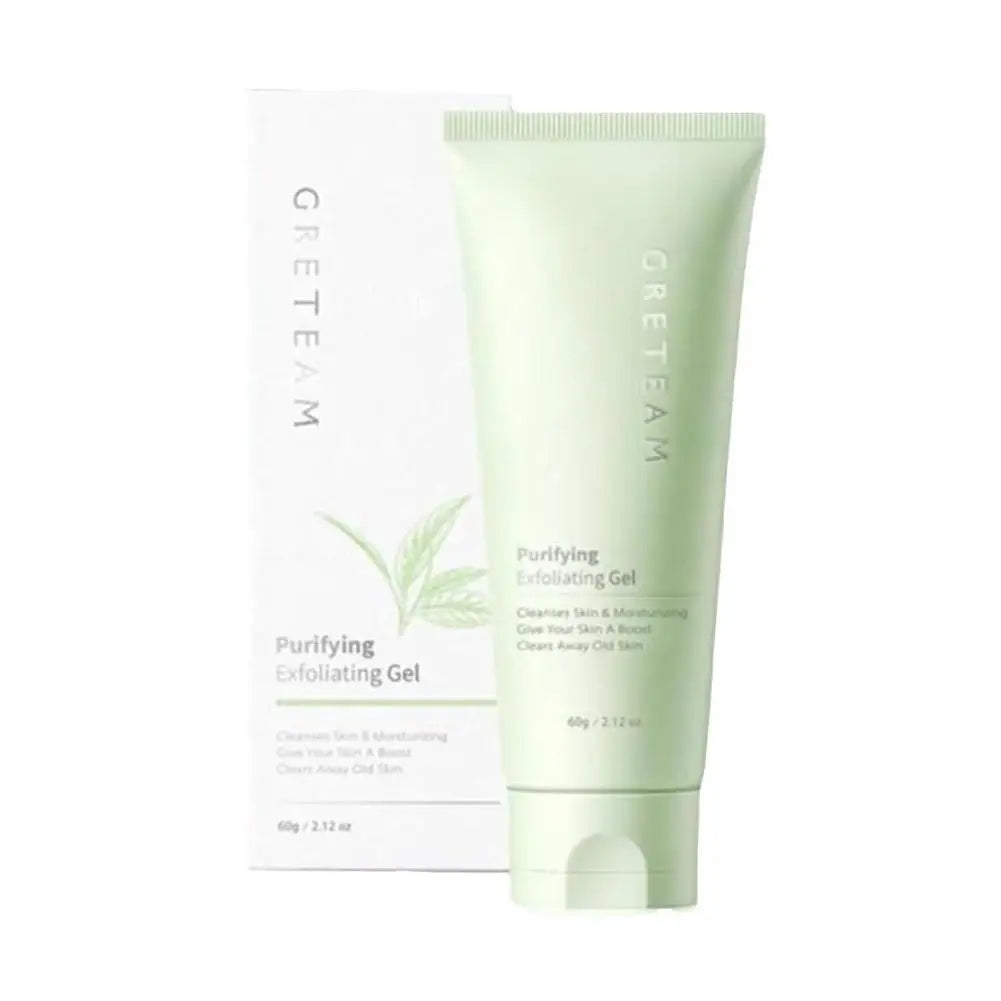 Face Exfoliating Gel Deep Cleansing Pores,Remove Dead Skin Purify Gentle Exfoliate Oil Control Moisturizing Face Scrub Skin Care Oasis Select green