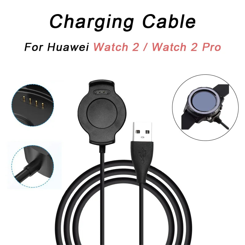 Huawei Watch 2 / 2 Pro USB Replacement Charger Cable 3.3ft Smartwatch Charger Cable Oasis Select