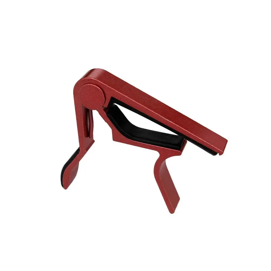 1/2pcs Universal Aluminium Alloy Guitar Capo - Lightweight & Durable Quick-Change Capo For Acoustic Electric And Classic Guitars Oasis Select Red 1pc