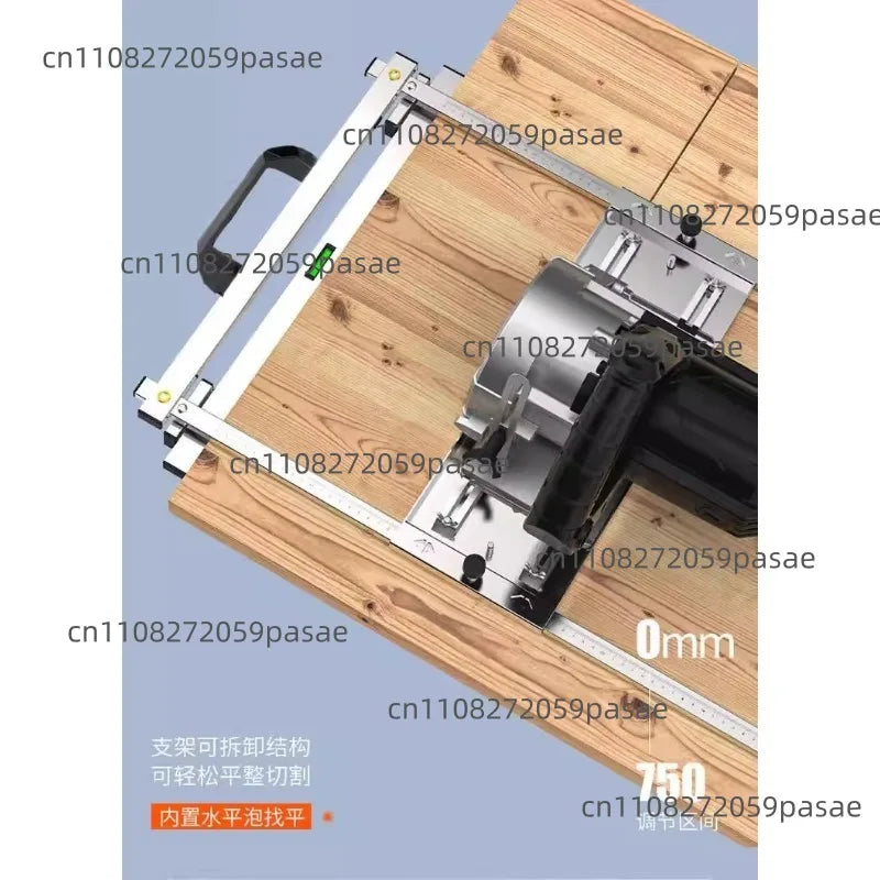 Circular Saw Edge Guide Circle Milling Router Jig – 75cm Steel