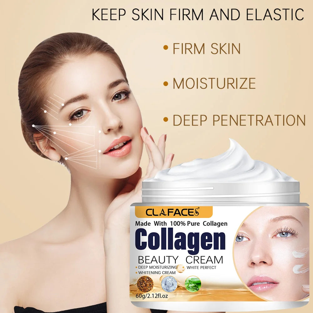 Anti Wrinkle Cream Eye Cream Face Moisturizer Anti Aging Face Lifting Nourishing Repair Collagen Boost Cream Korean Essence Oasis Select