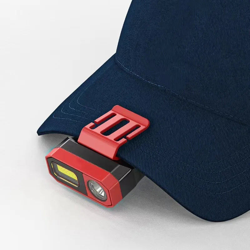 SHINEKNOT Clip-On LED Headlamp | Waterproof USB-C Rechargeable