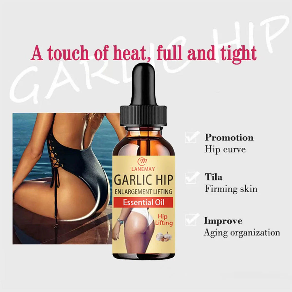 TRSTAY Garlic Essential Oil – Firming & Lifting Body Oil
