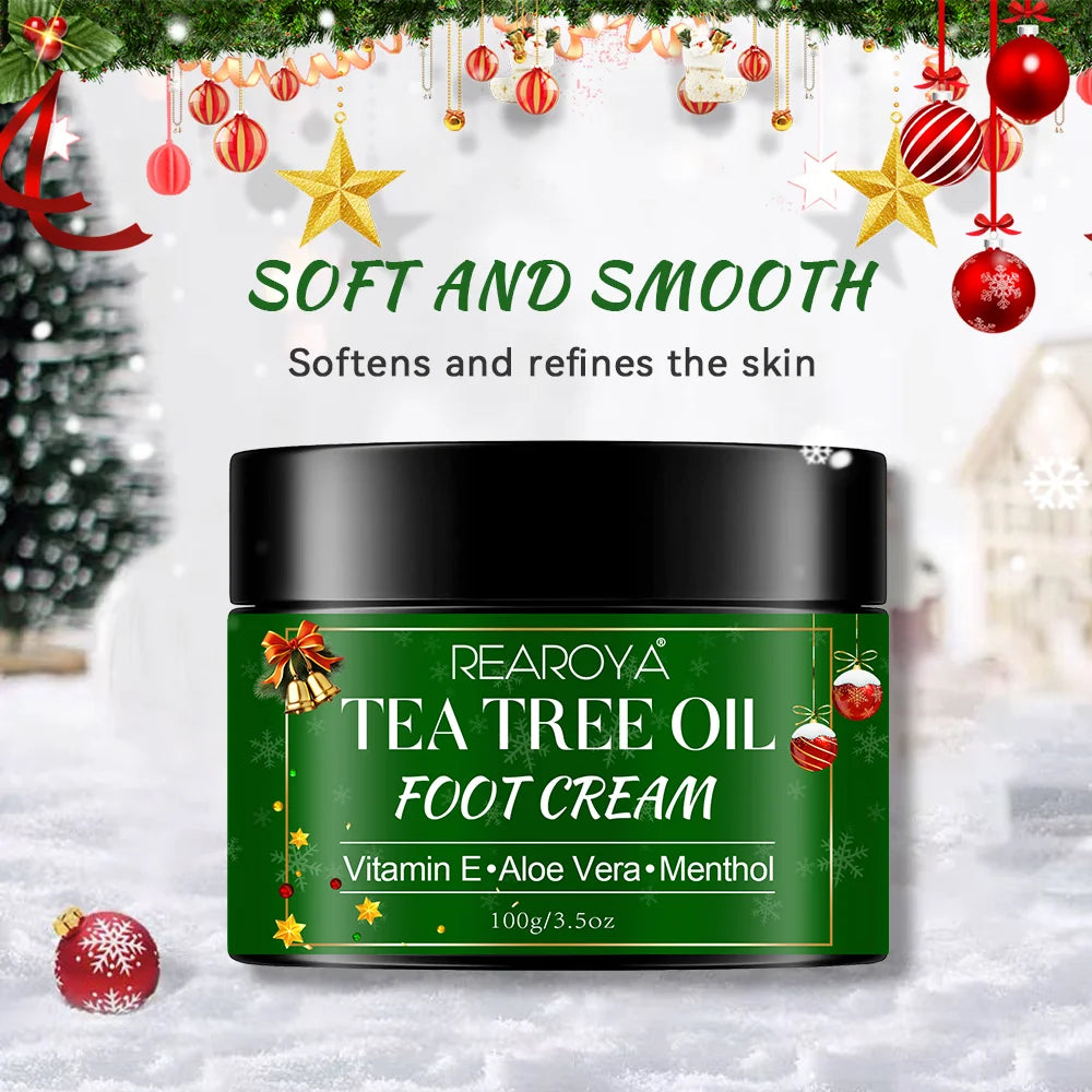 Tea Tree Oil Foot Cream – Heel Care & Deep Moisturizer 30g/60g Foot Cream Oasis Select