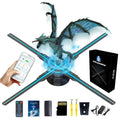 52cm 3D Holographic Fan Display | App Control | SHINEKNOT