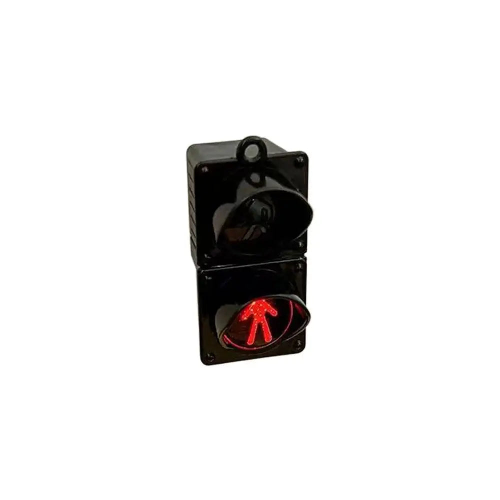 2025 New Traffic Light Magnetic Refrigerator Stickers Traffic Toy Pedestrian Light Creative Magnetic Miniature Decoration Oasis Select red