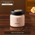 316 Stainless Steel Airtight Vacuum Coffee Storage Jar
