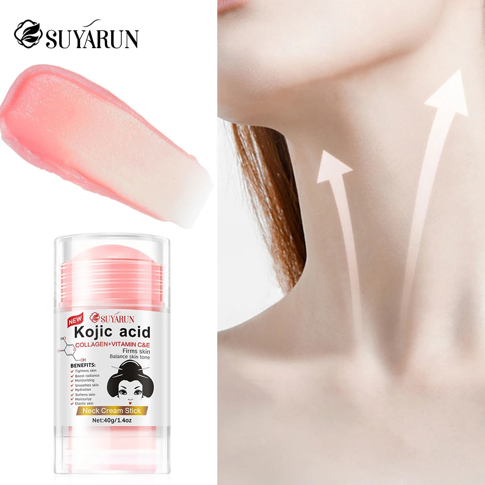 SUYARUN Kojic Acid Neck Cream Stick – Deep Moisturizing