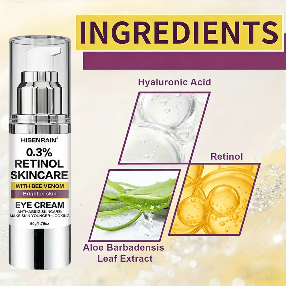 HISENRAIN Retinol Brightening Eye Cream – Anti-Aging 50g