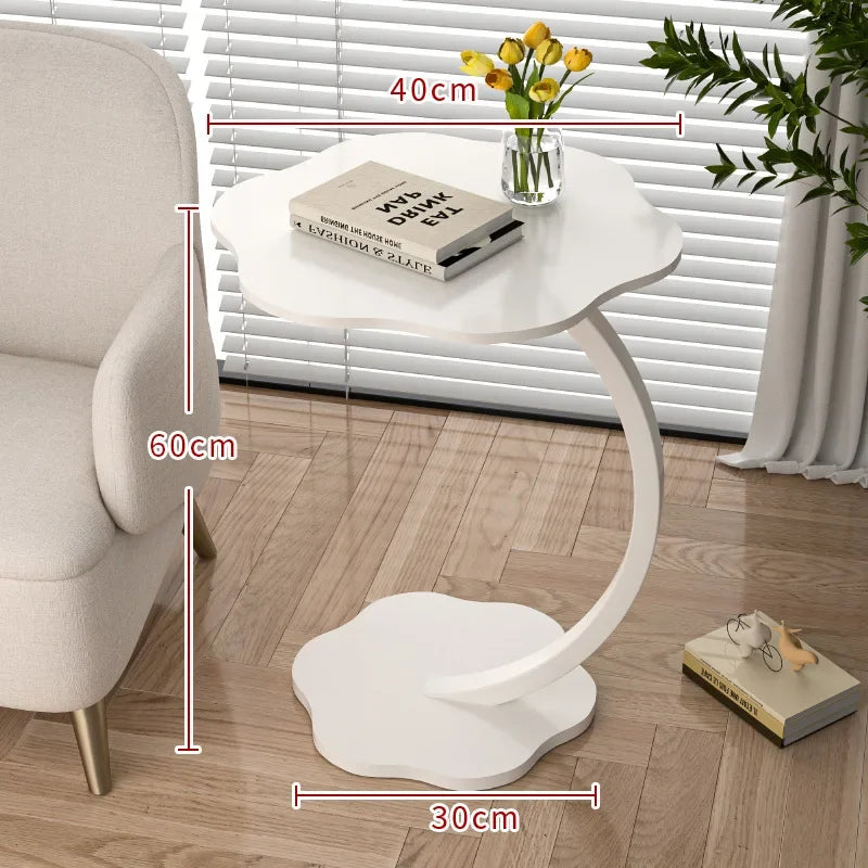Bedside shelf, small round table, sofa side table, coffee table, bedside table Oasis Select Flower A