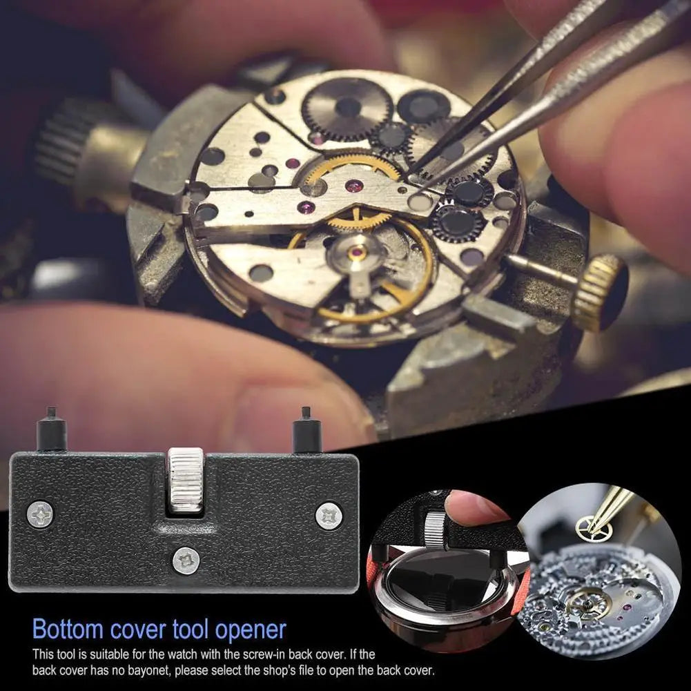 Adjustable Watch Back Case Opener – Two Claw Wrench Tool Watch Repair Tool Oasis Select