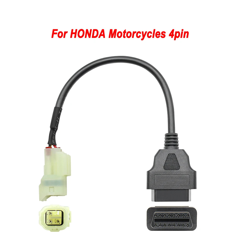 Motorcycle OBD2 Extension Cable – KTM Yamaha Honda Suzuki Ducati OBD2 Diagnostic Cable Oasis Select