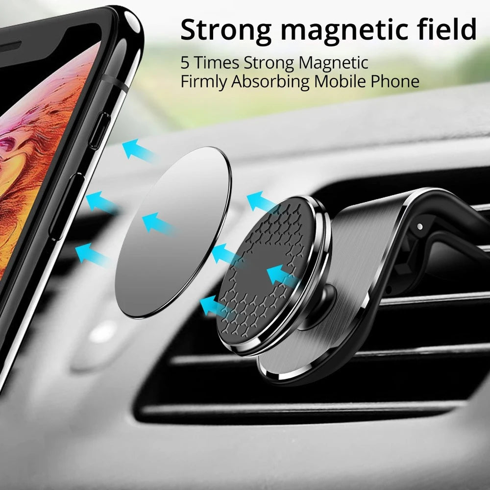 Magnetic Car Phone Holder Mobile Support For The Car Cell phone Support Mobile Door For Auto For iphone Xiaomi Huawei Samsung Oasis Select