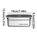 HOUKEA SUS316 Stainless Steel Airtight Bento Lunch Box