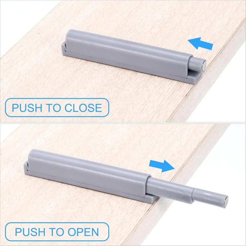 5/10PCS Damper Buffers Kitchen Cabinet Catches Door Stop Drawer Soft Quiet Close with Invisible Handle Home Furniture Hardware Oasis Select