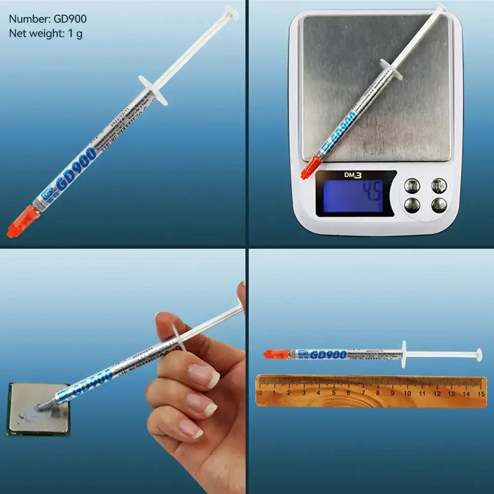 GD900 Thermal Paste CPU GPU Heatsink Silicone Grease 3–150g