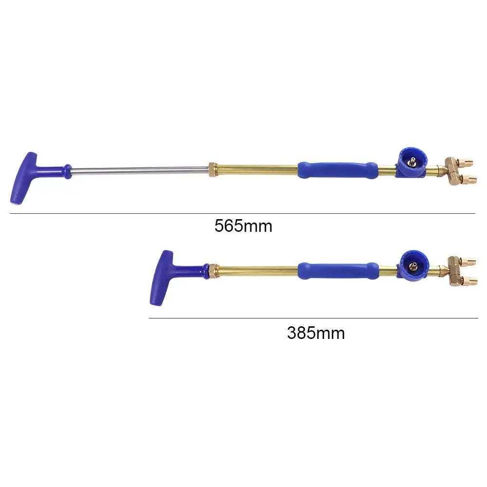 Creative Watering Irrigation Copper Plated Rotating Garden Supplies Double Nozzle Sprayer Double Head Sprayer Wild Sprayer Oasis Select