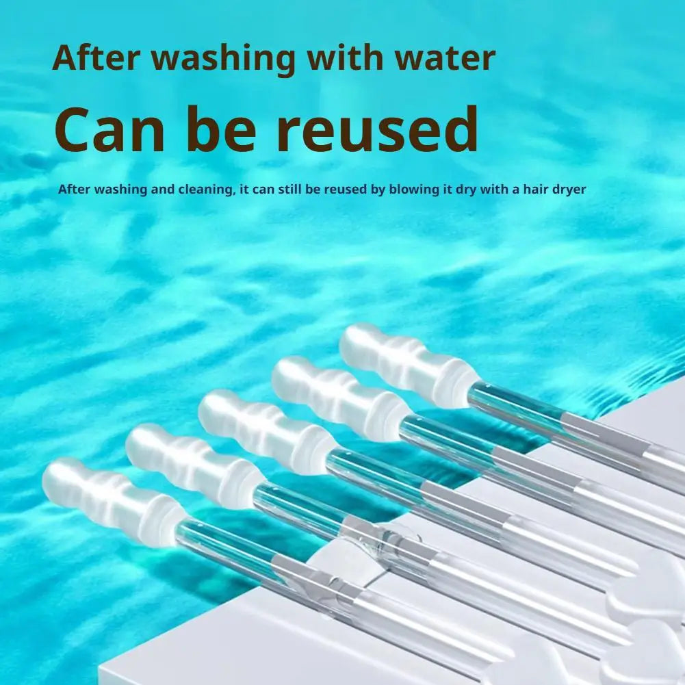 24Pcs/Box Silicone EarWax Remover Sticky Ear Picks Disposable Adhesive Earpick S/L Reusable Ear Cleaner for Kids & Adults Oasis Select