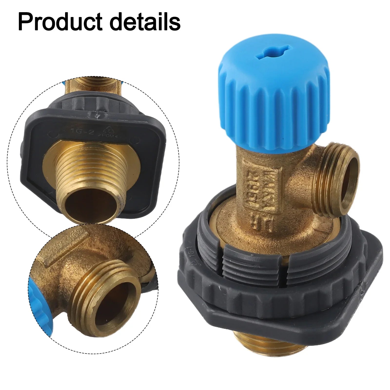 Brass Toilet Valve Toilet Cistern Replacement Toilet Maintenance G3 8 Size Angle Valve Solid Brass Angle Valve Water Supply Oasis Select