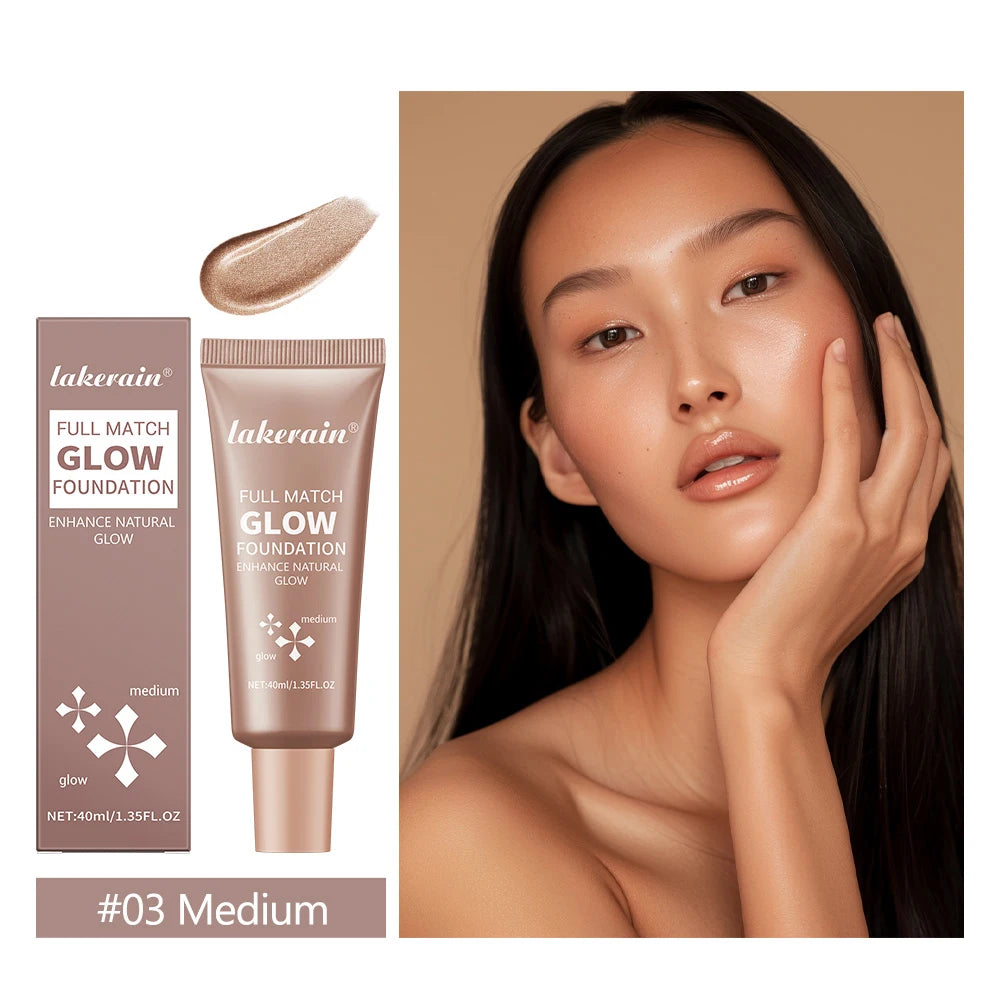 Glow Foundation Illuminator Glotion Natural Glow Enhancer Glowing Moisturizing Lightweight base Multi-purpose Illuminator Highli Oasis Select