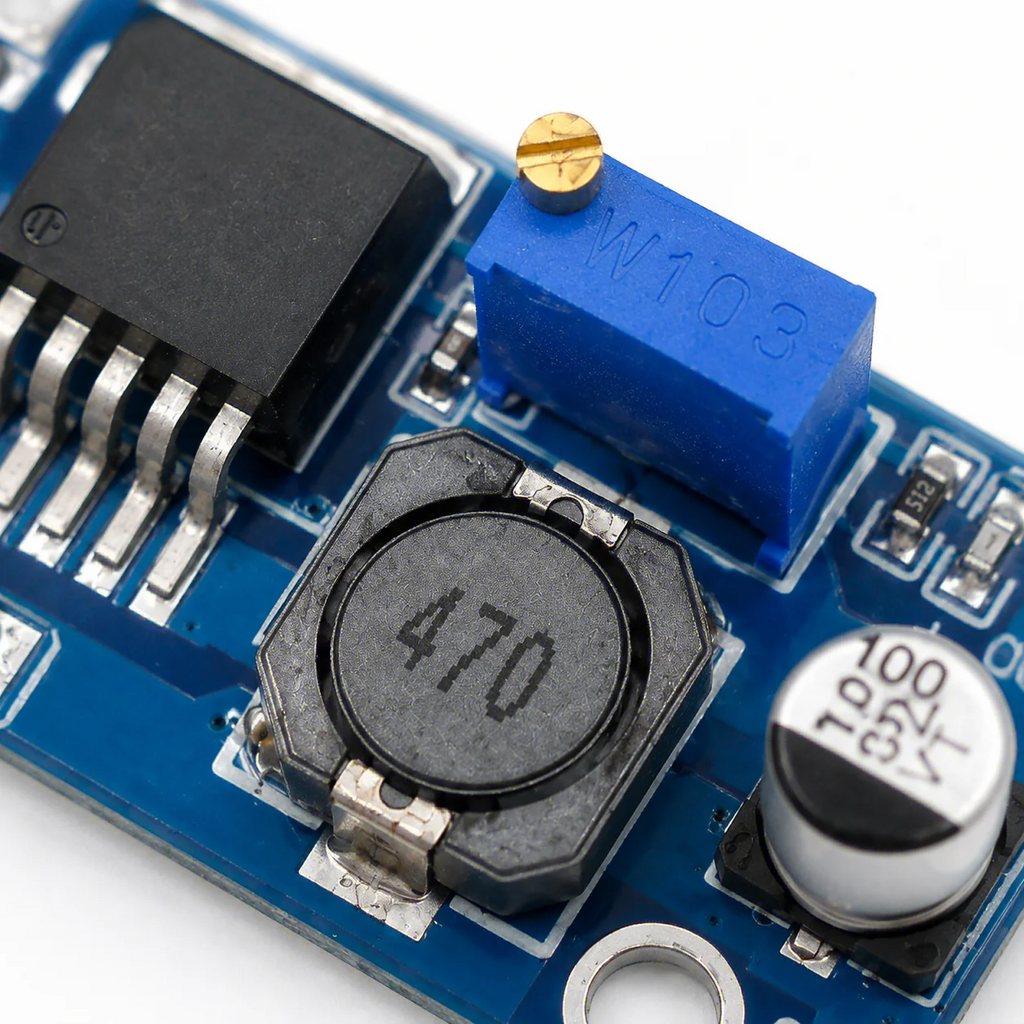 3Pcs DC Buck Voltage Converter Power Module 2A 150 KHz Adjustable 3.2V–35V Input to 1.25V–30V Output Switch Module Oasis Select