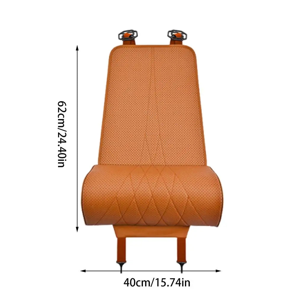 Driver Seat Extender Chair Extension Cushion Driving Leg Support Lengthen Cushion for Car Seat Trucks Buses Chair Home Work Road Oasis Select Orange
