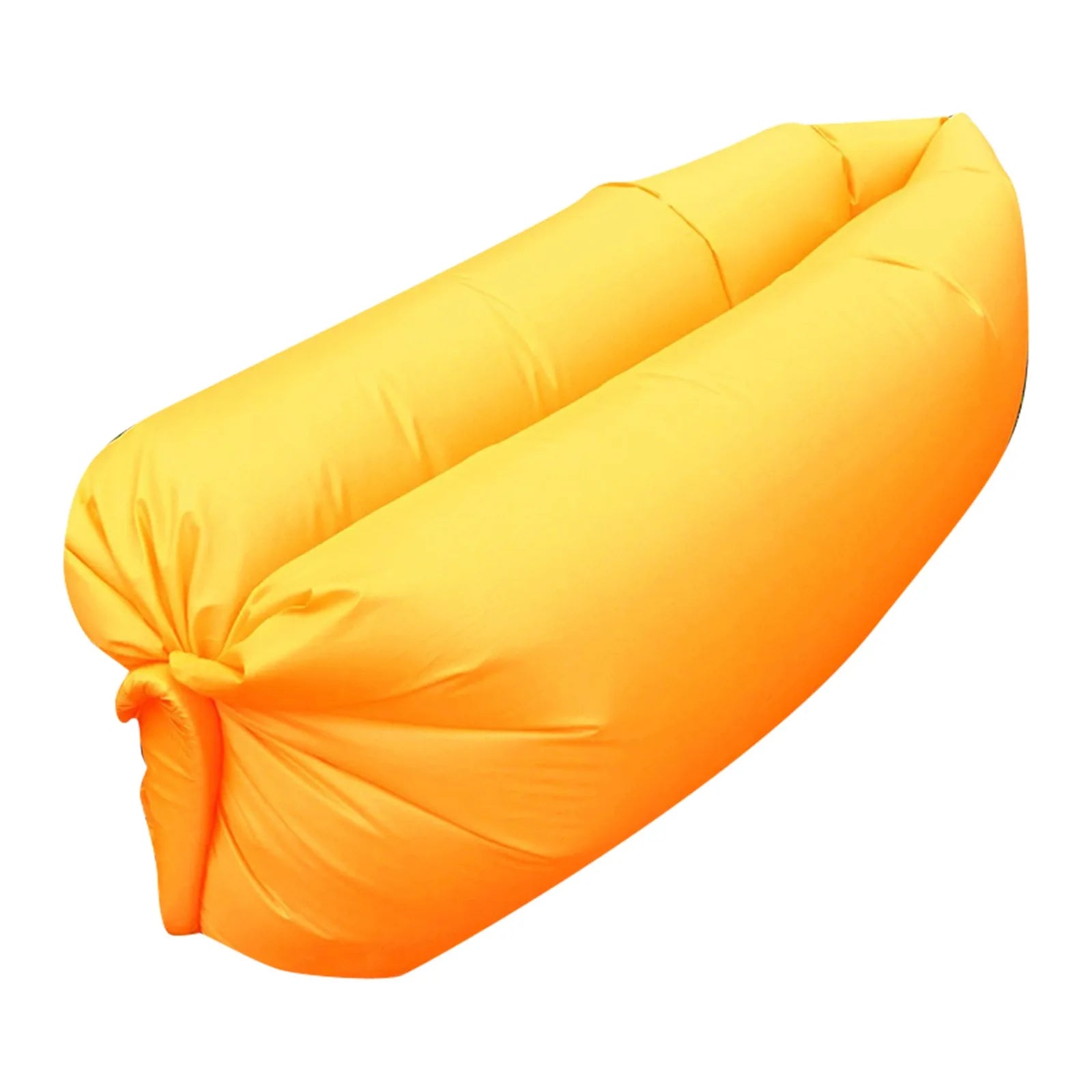 Outdoor Air Lazy Inflatable Sofa Bag Portable Camping Sofa Air Sleeping Bag Lunch Break Mattress Music Festival Concert Recliner Oasis Select Orange One Size