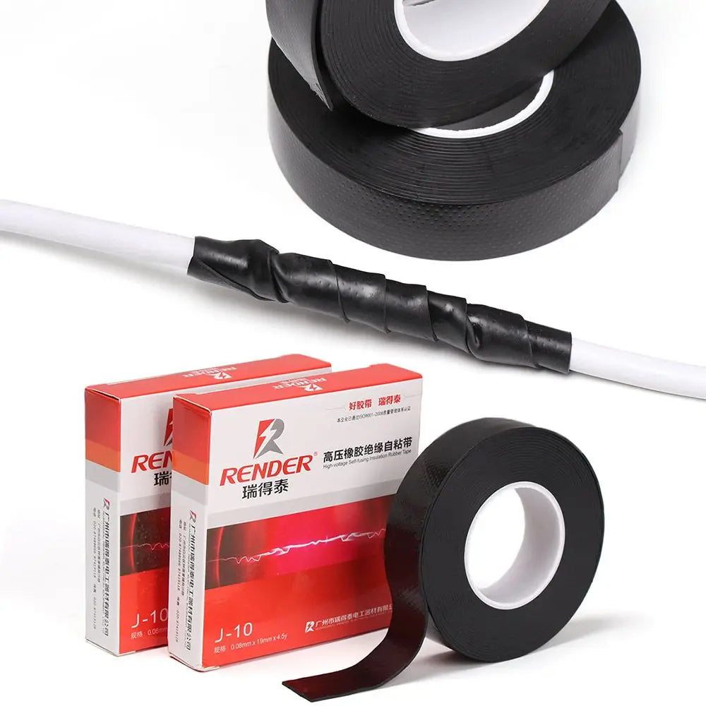 Durable Electrical Supplies Insulation Tube Repair Waterproof Waterproof Rubber Self Adhesive Sealing Self-Amalgamating Tape Oasis Select
