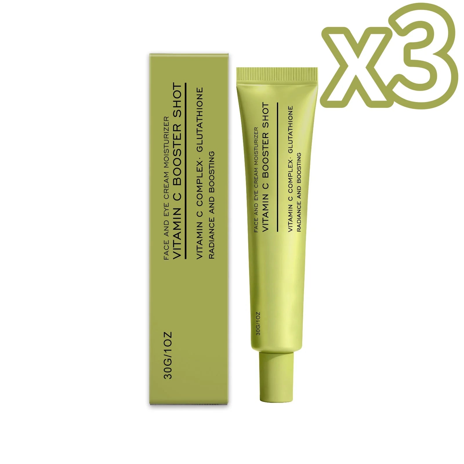 Nicotinamide Skin Moisturizing Cream Lock Water Hydrate Dry Skin Brighten Skins Tone Suitable Face Eye Use Vitamin C Moisturizer Oasis Select 30g Boxed X 3PCS