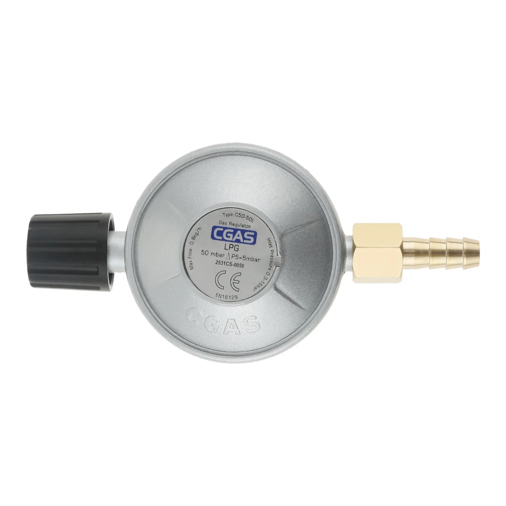 Disposal Bottle Valve Adjustable Flow Low Pressure Propane Regulator 9.5mm Barb Hose Connection Connect Stove Grill Assembly Oasis Select