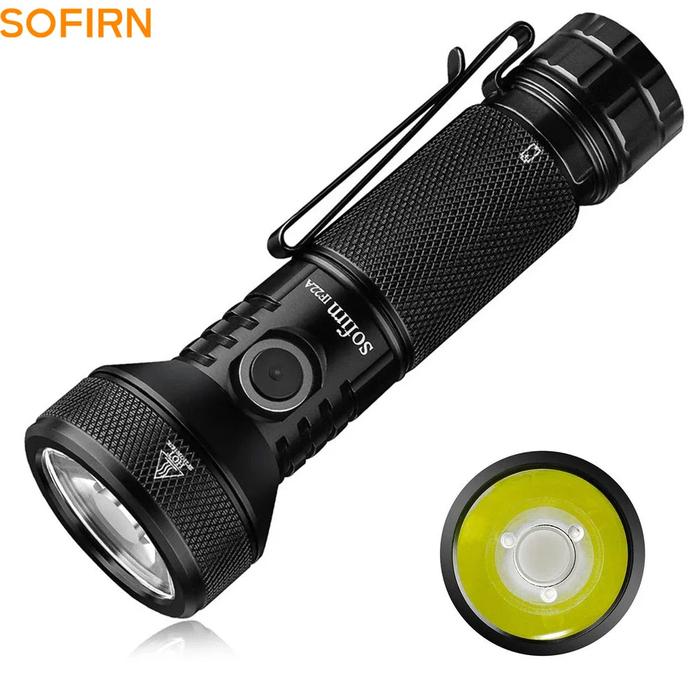 Sofirn IF22A 2100lm LED Flashlight | USB-C Rechargeable Torch