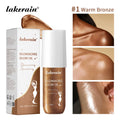 Lakerain Glowmotions Glow Body Oil 100ml Long Lasting Hydrating Shimmer Bronze Non-Greasy Summer Body Care Glow Oil Makeup Oasis Select 1Warm Bronze