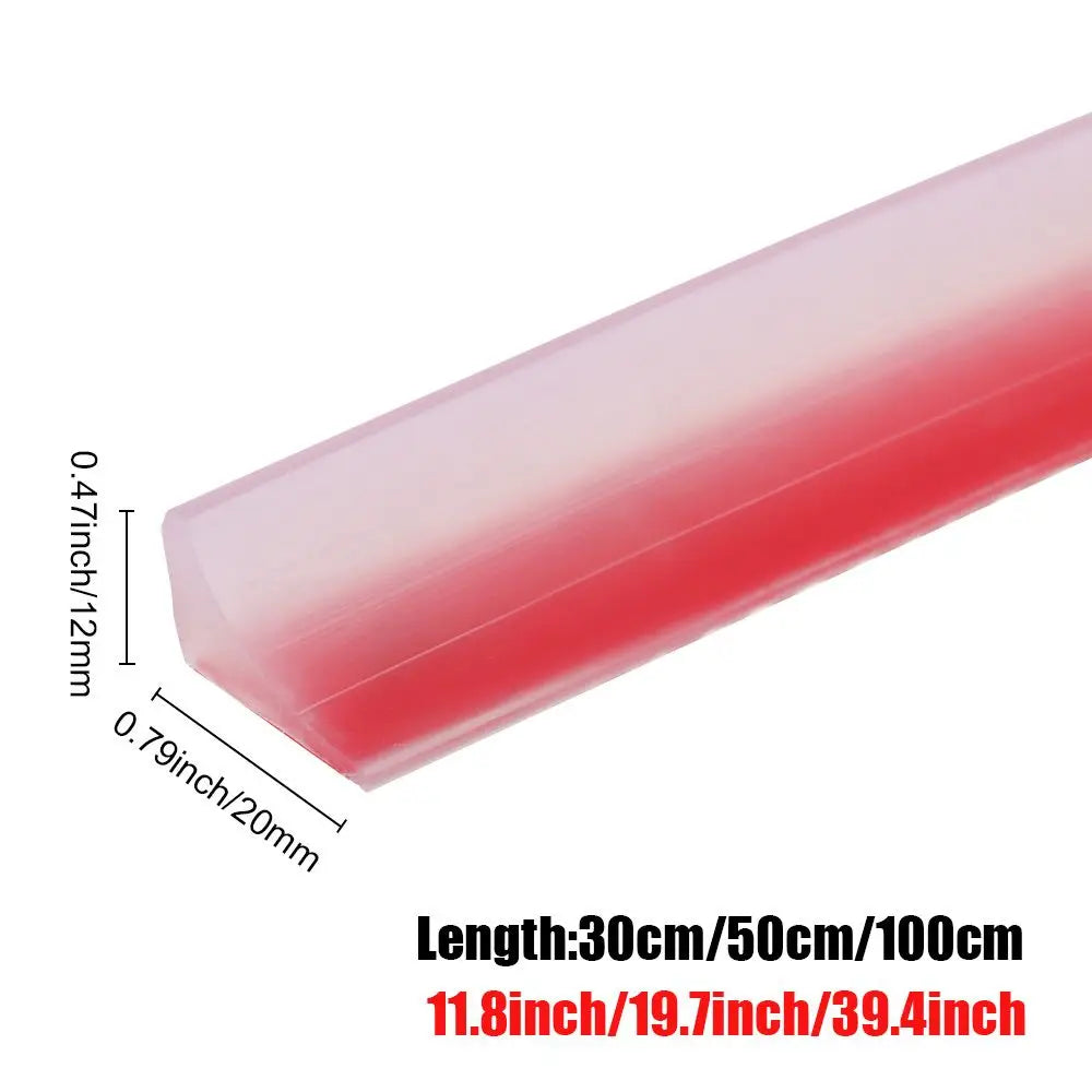 Silicone Water Stopper Strip | Self-Adhesive Shower Dam Barrier