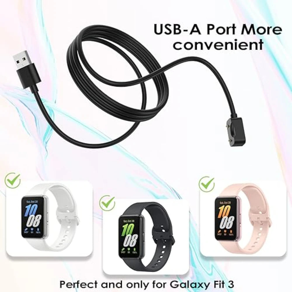 Samsung Galaxy Watch Fit 3 SM-R390 USB Replacement Charger Smartwatch Charger Oasis Select