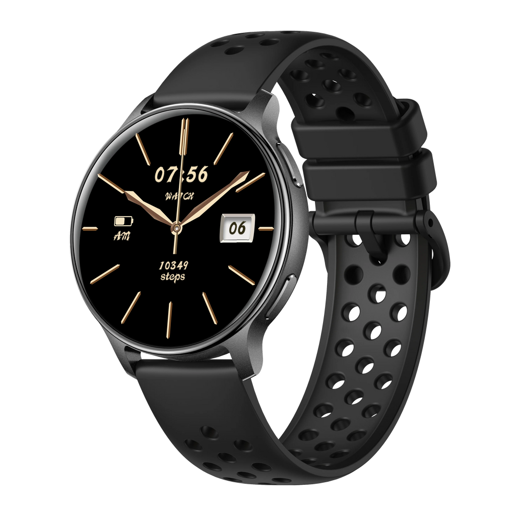 MINGCC 1.32" AMOLED Smartwatch GPS Compass Wireless Calling