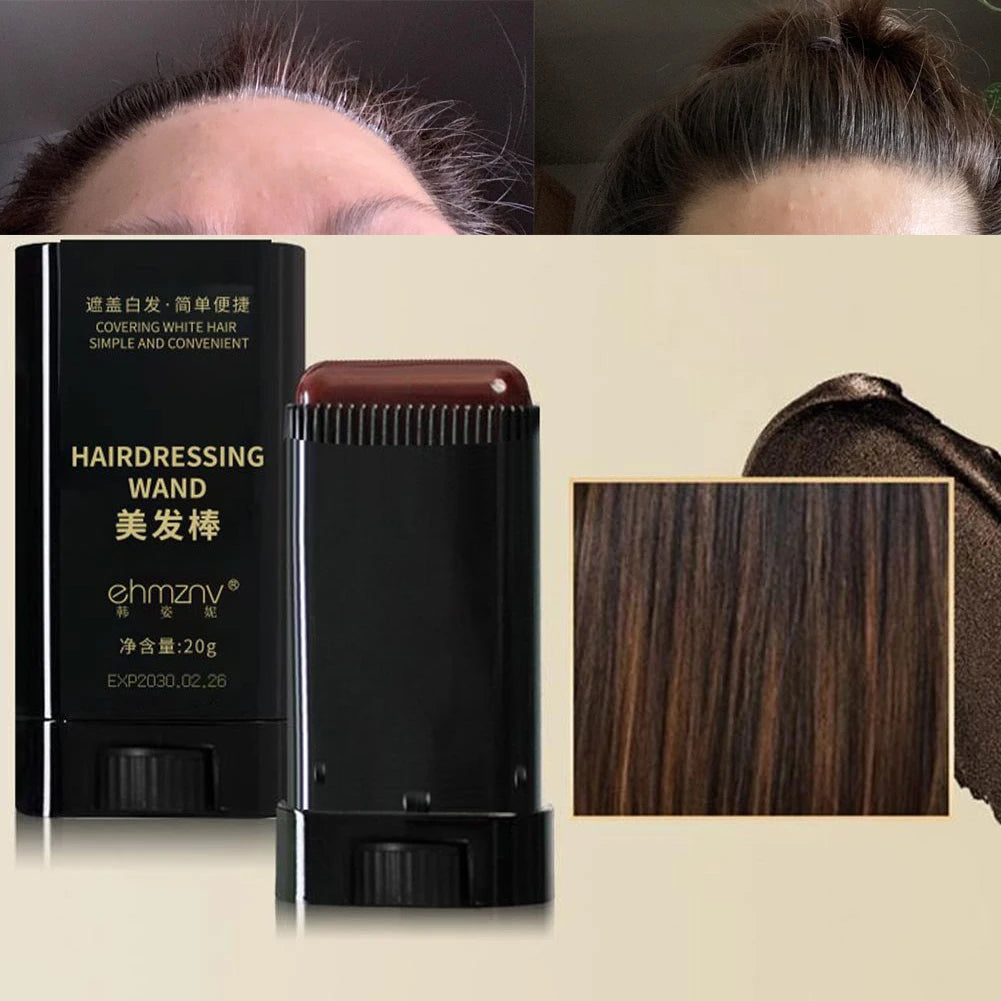 2-in-1 Instant Comb Hair Dye, Touch up Comb, Waterproof Sweat proof Hair Dye Comb for Gray Hair Coverage Beard Hair Color Stick Oasis Select