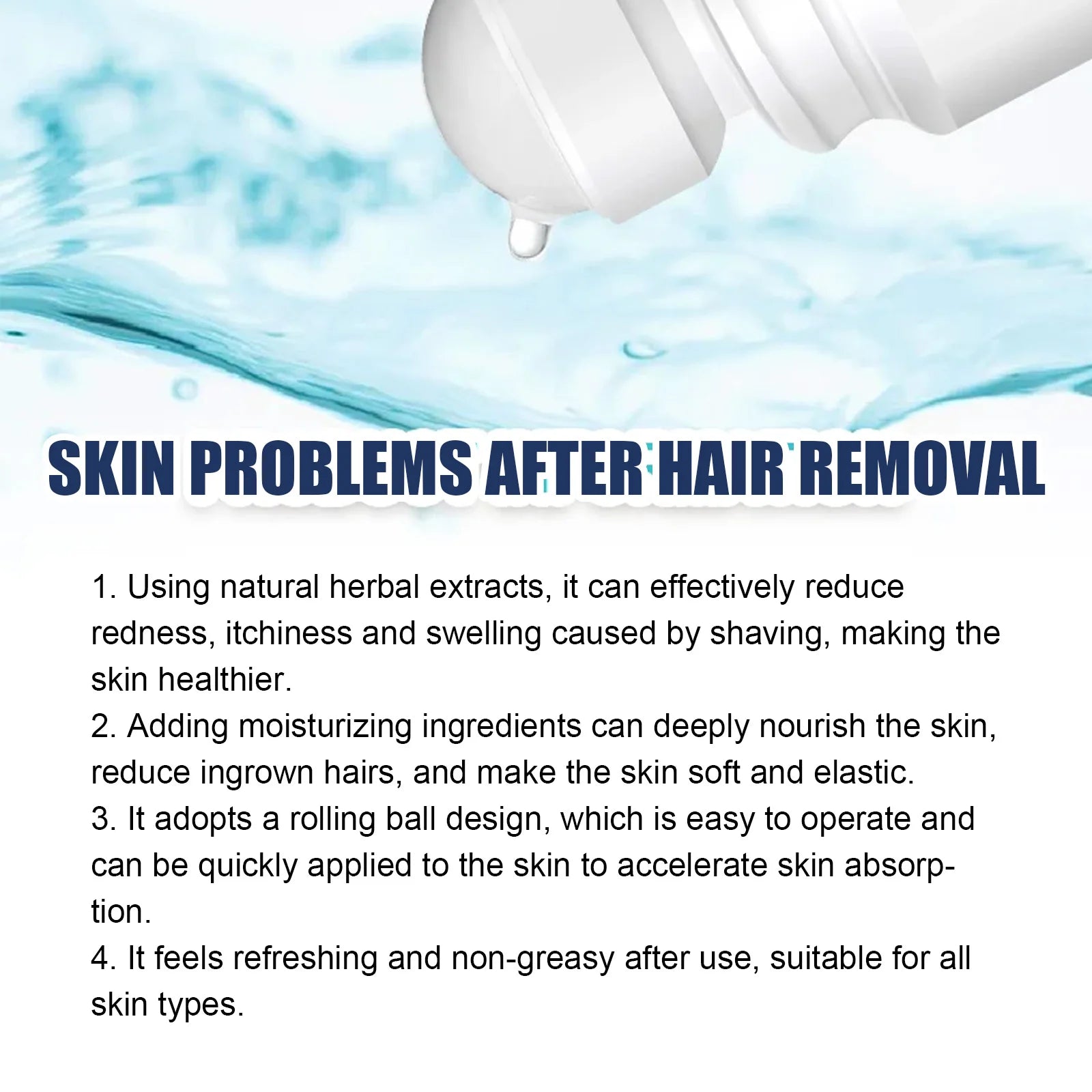 After Shave Repair Lotions Prevent Ingrowns Hair Treatment Smooth Body Skin Reduce Dark Spots Redness Serum for Vanish Pimple Oasis Select