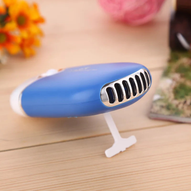 New USB Mini Fan Air Conditioning Blower USB Charging Fan Eyelash Hair Dryer Portable Nail Polish Quick Dry Pocket Cooling Fan Oasis Select