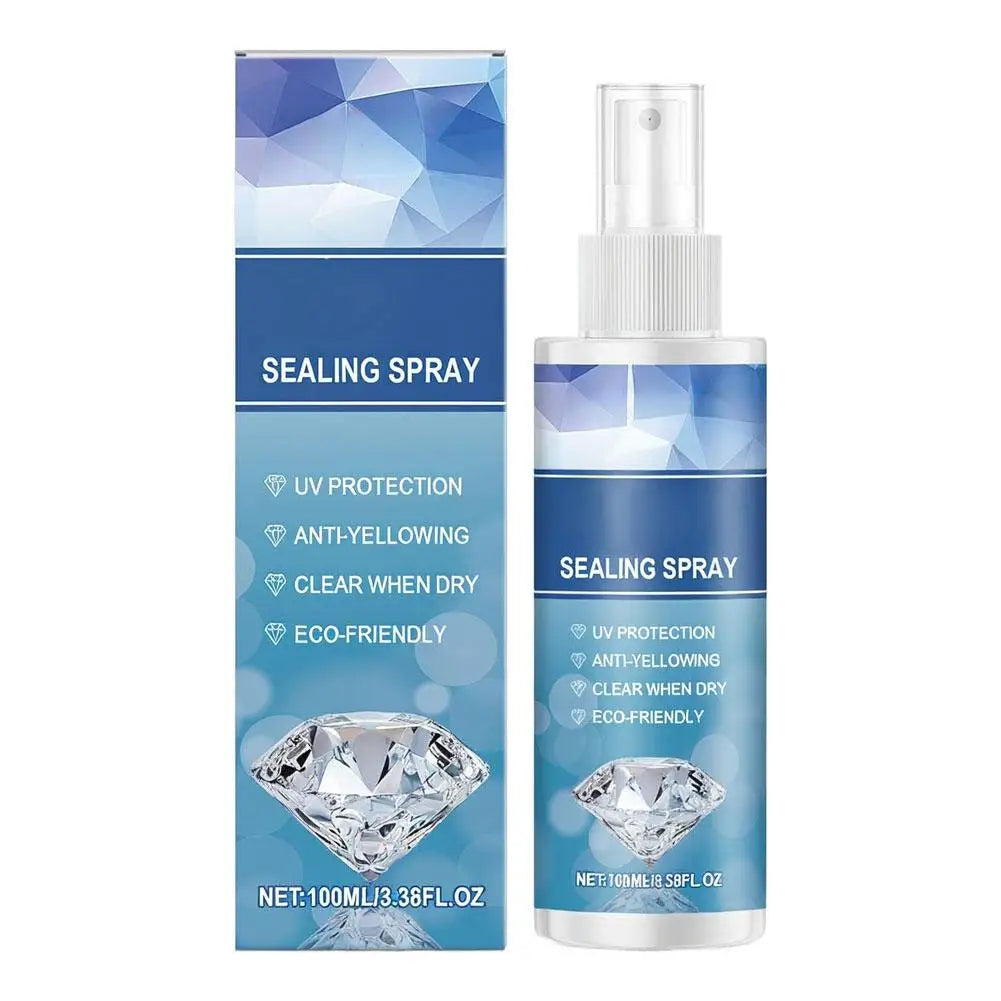 Premium 100ml Stone Art Sealer Spray, Fast Dry Clear Protective Sealant for Painted Stones, Diamond Painting & DIY Crafts Sealer Oasis Select 100ml