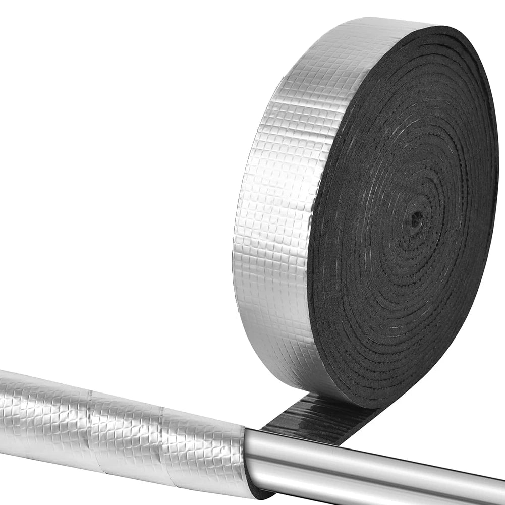 32.8Ft Pipe Wrap Insulation Tape – Aluminum Foil Foam Pipe Insulation Tape Oasis Select Default Title