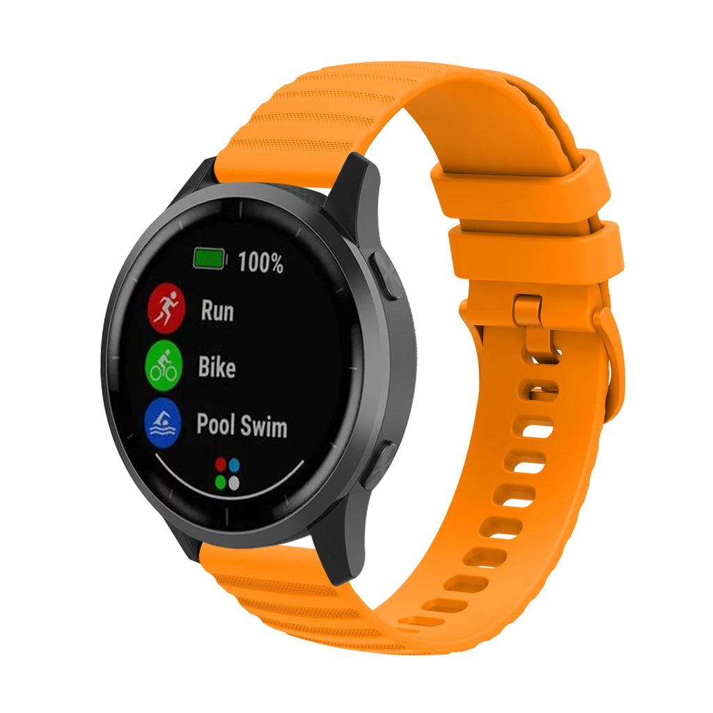 Silicone Strap for Garmin Venu 2/3 Vivoactive – 18/20/22mm Silicone Watch Band Oasis Select