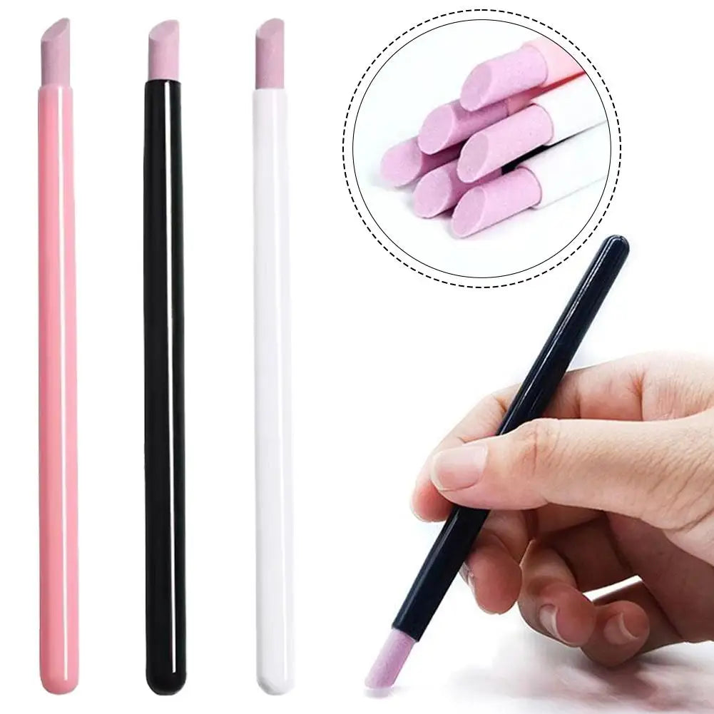 Nails Art Quartz Grinding Pen for Remover Cuticle Dead Skin UV Gel Polish Nail File DIY Manicure Pedicure Care Tools Oasis Select