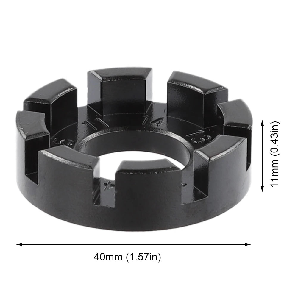 8-Way Bicycle Spoke Nipple Wrench – Precision Bike Rim Tool Bicycle Spoke Wrench Oasis Select