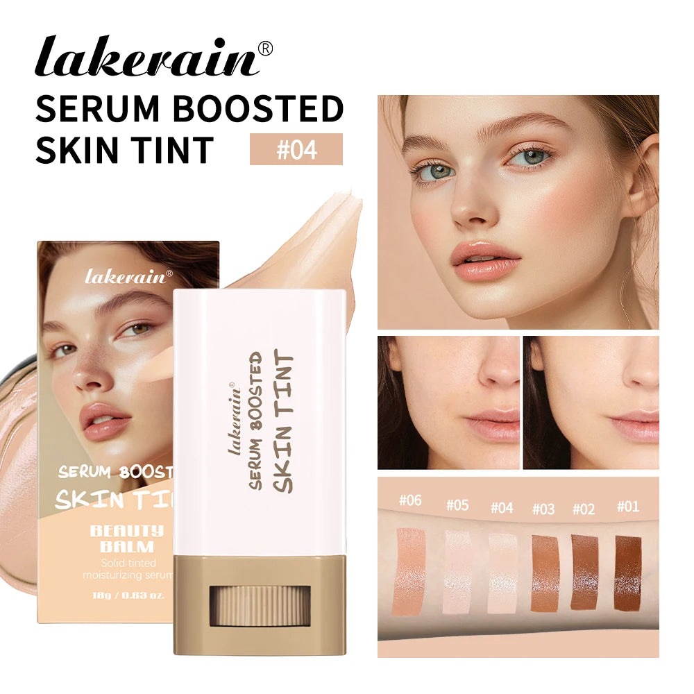 Eraser Foundation Skin Tint Stick Solid Tinted Moisturizing Serum Foundation Waterproof Nourishing Face Contour Stick Makeup Oasis Select
