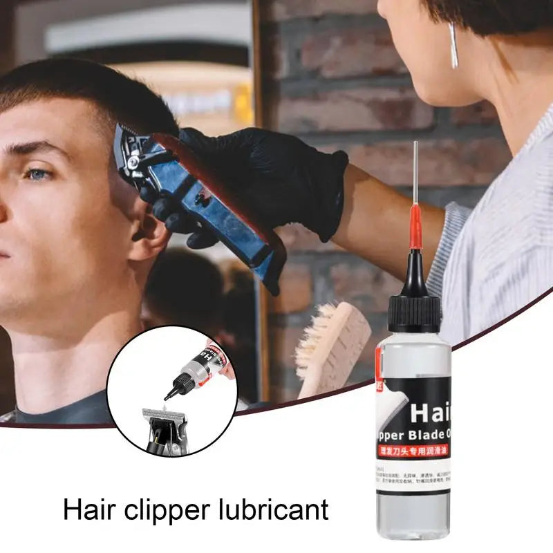 Hair Cutting Tool Lubricant, No Odor Trimmer Oil, Reduce Metal Friction, Clipper Scissors Maintenance Lubricating Oil Oasis Select