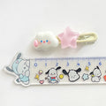 Lovely Sweet Cloud Star Hair Clip Cute Pink Pentagram Hairpin Girly Side Bang Clips Headwear Hair Accessories Oasis Select 1pcs