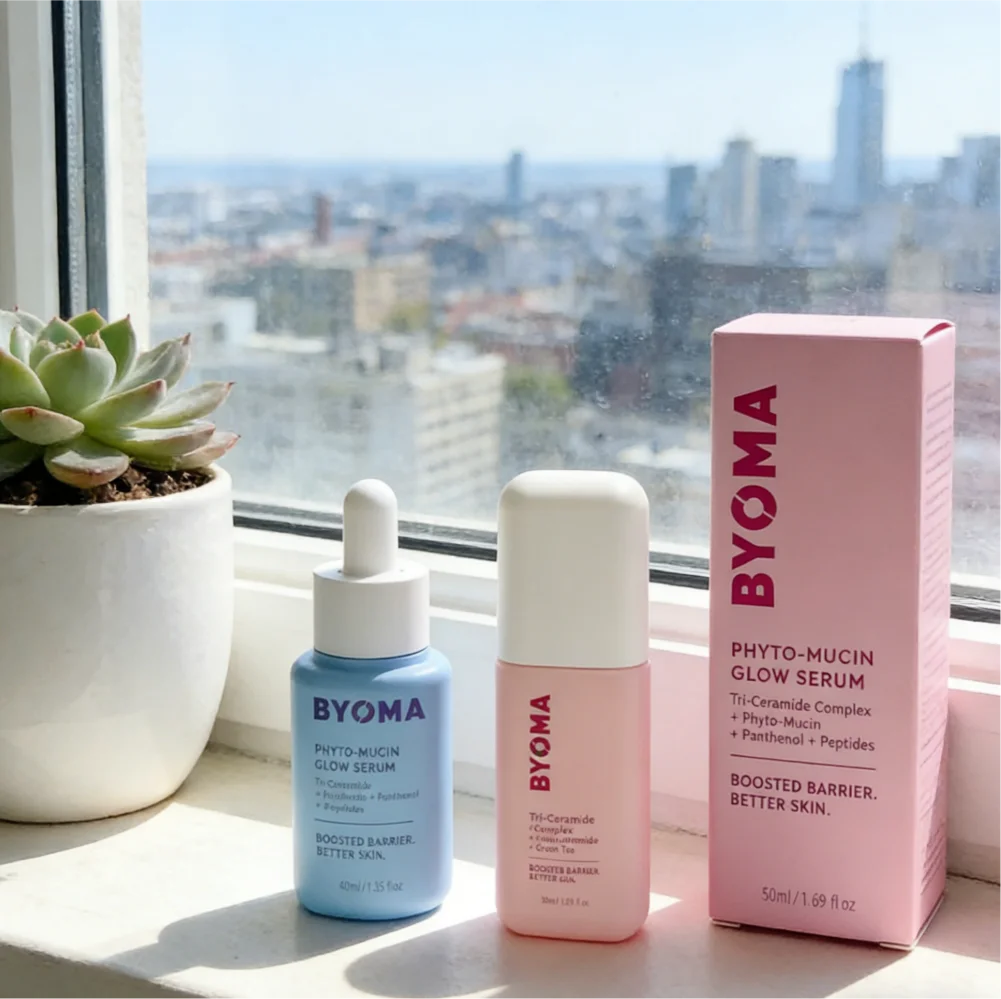 BYOMA Moisturizing Facial Oil Hydrating Serum Deep Nourishment Skin Essential Oil Anti Dryness and Anti Sensitivity Skincare Oasis Select