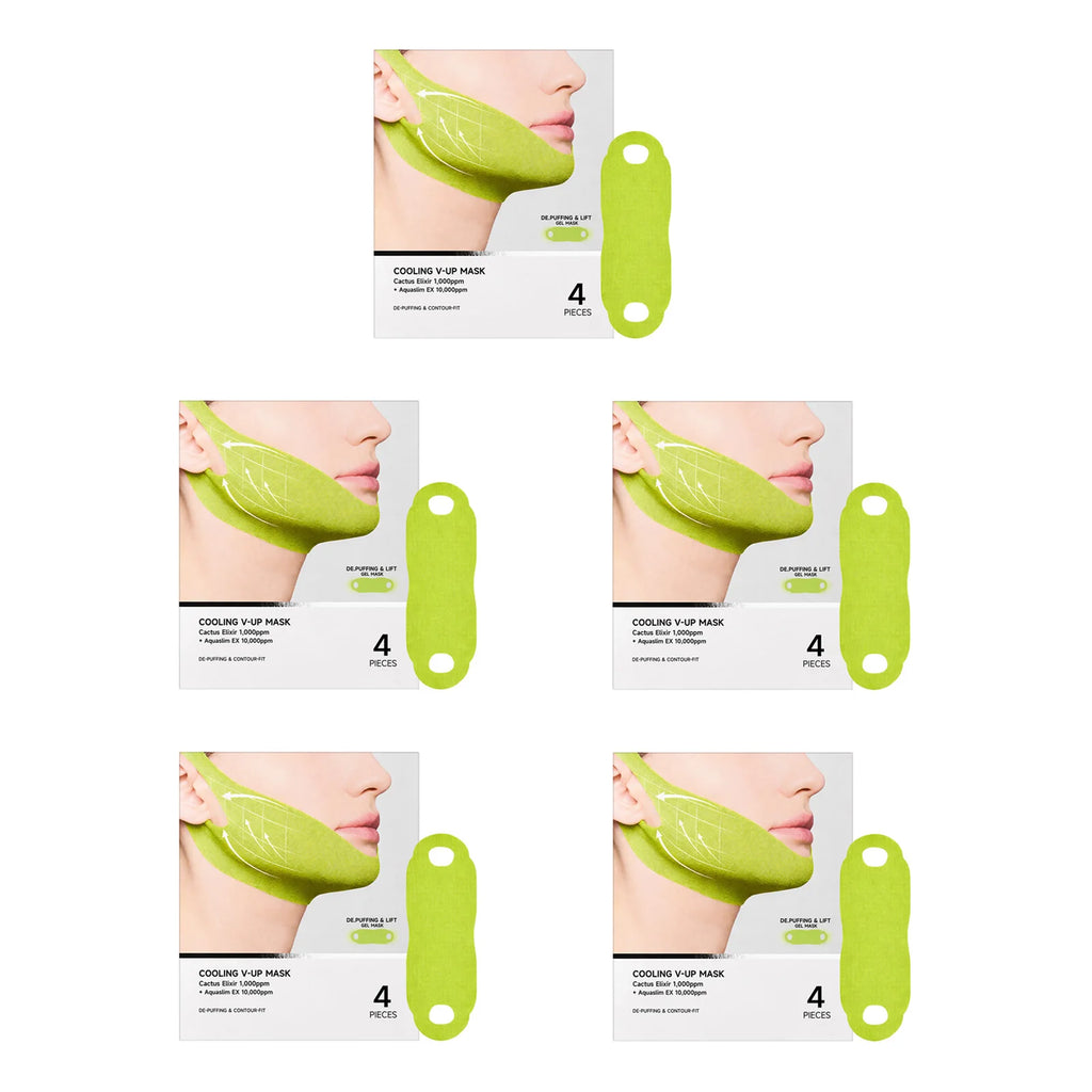 Hoygi V-Up Face Lifting Mask – Chin Firming & Jawline Contour Face Lifting Mask Oasis Select 20pieces